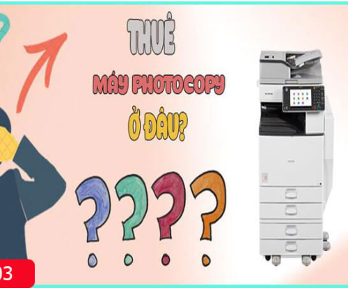 Ở đâu cung cấp dịch vụ cho thuê máy photocopy giá rẻ?